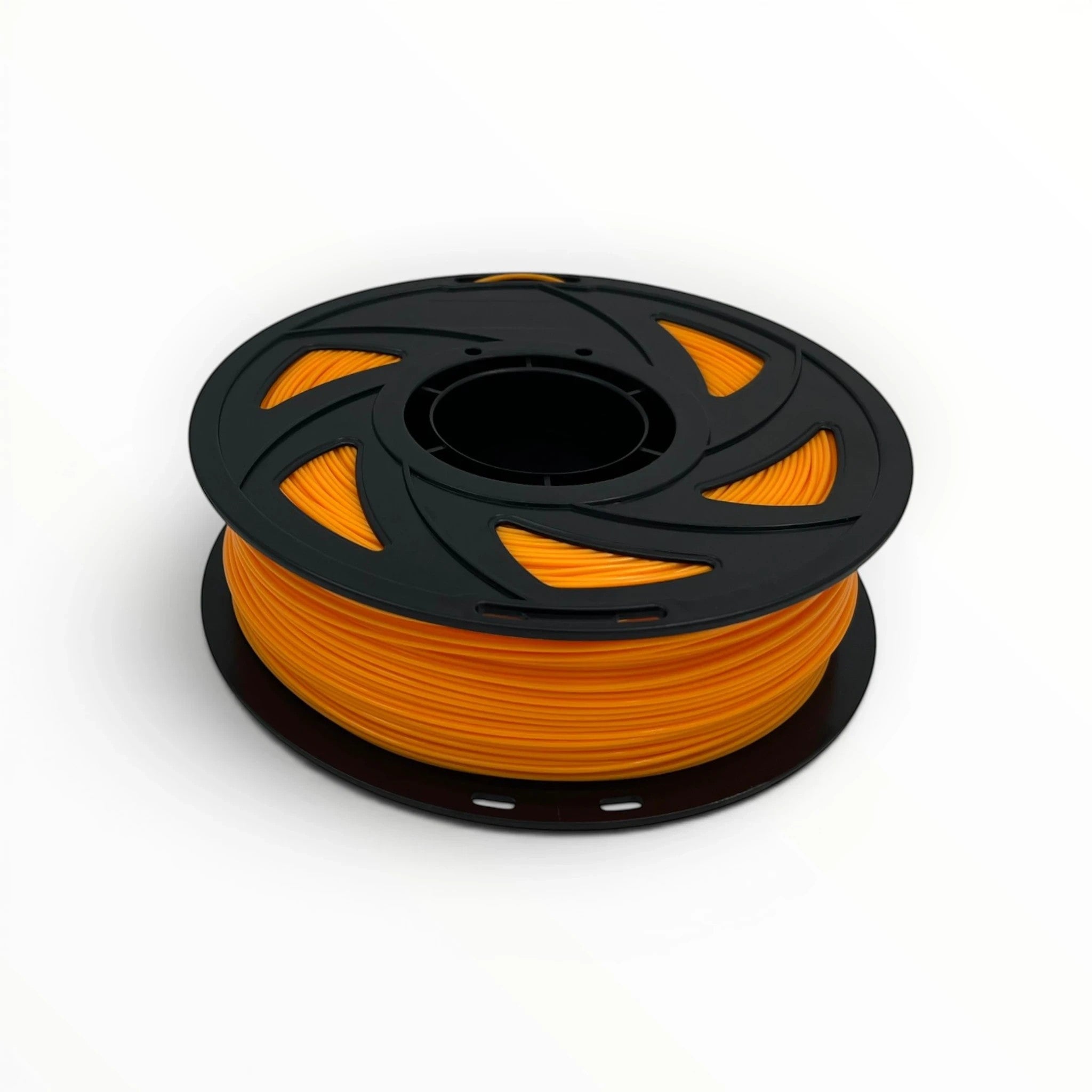Templast orange PLA Pro filament spool, 1.75mm diameter, for easy printing and enhanced durability.