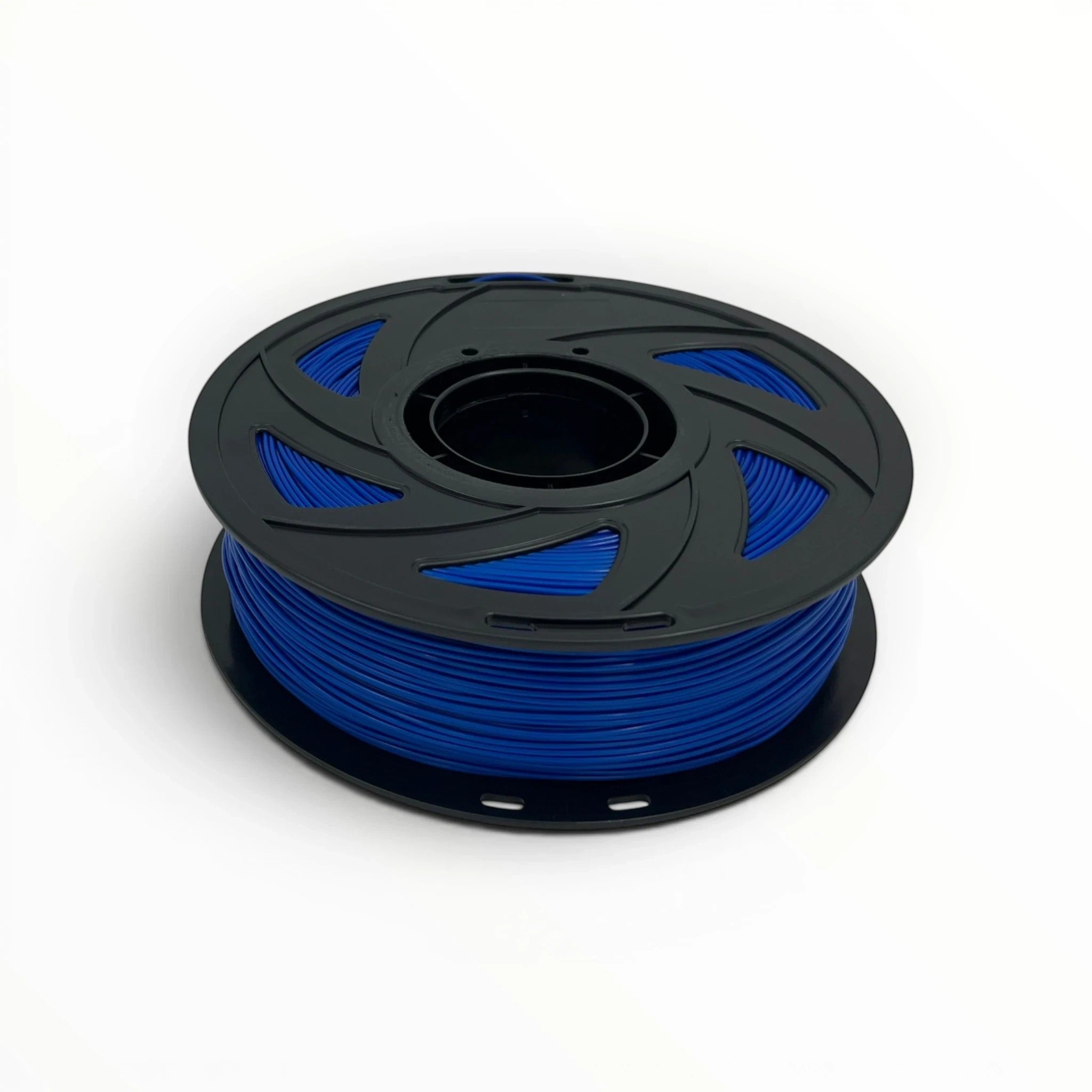 Templast dark blue PLA Pro filament spool, 1.75mm diameter, for easy and strong 3D printing.
