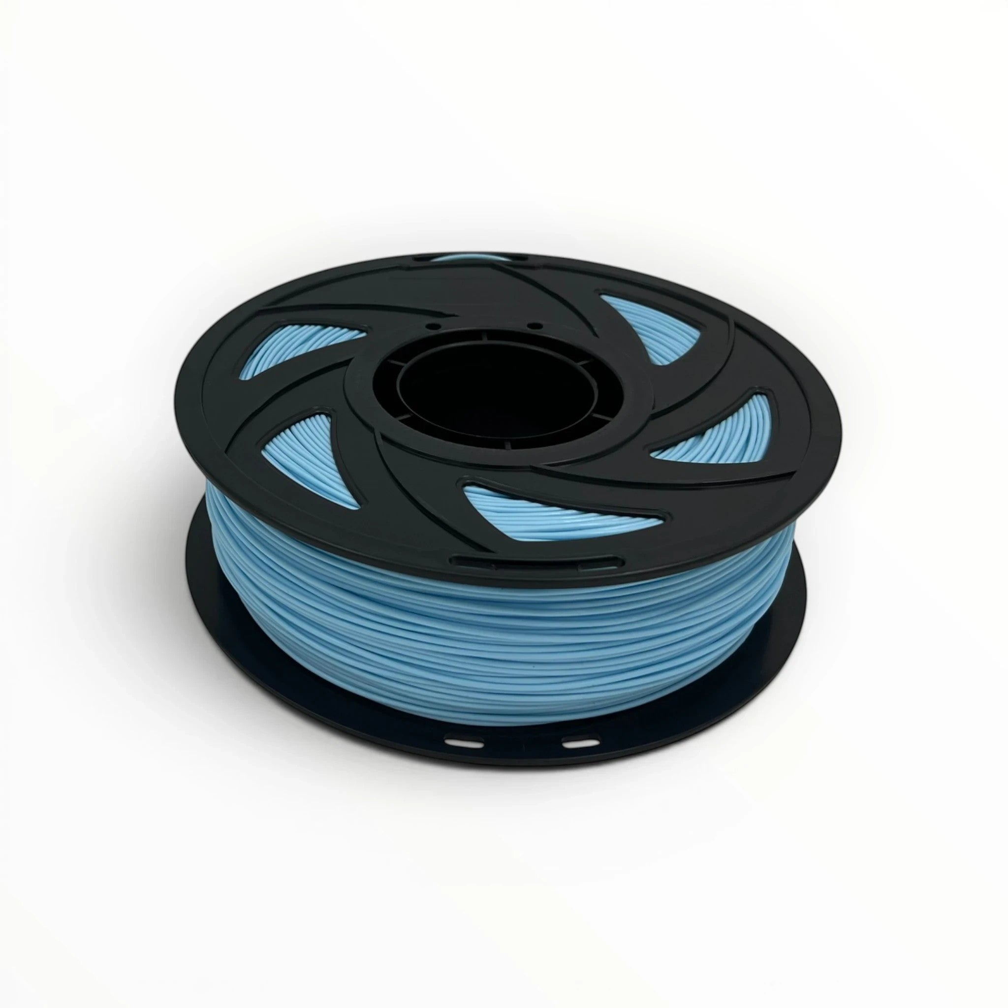 Templast light blue PLA Pro filament spool, 1.75mm diameter, for smooth and strong 3D printing.