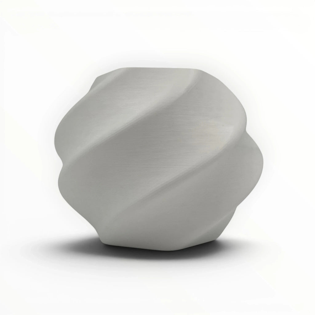Templast white PLA Pro 3D printing filament, 1.75mm diameter, with a smooth, durable finish and enhanced mechanical strength.