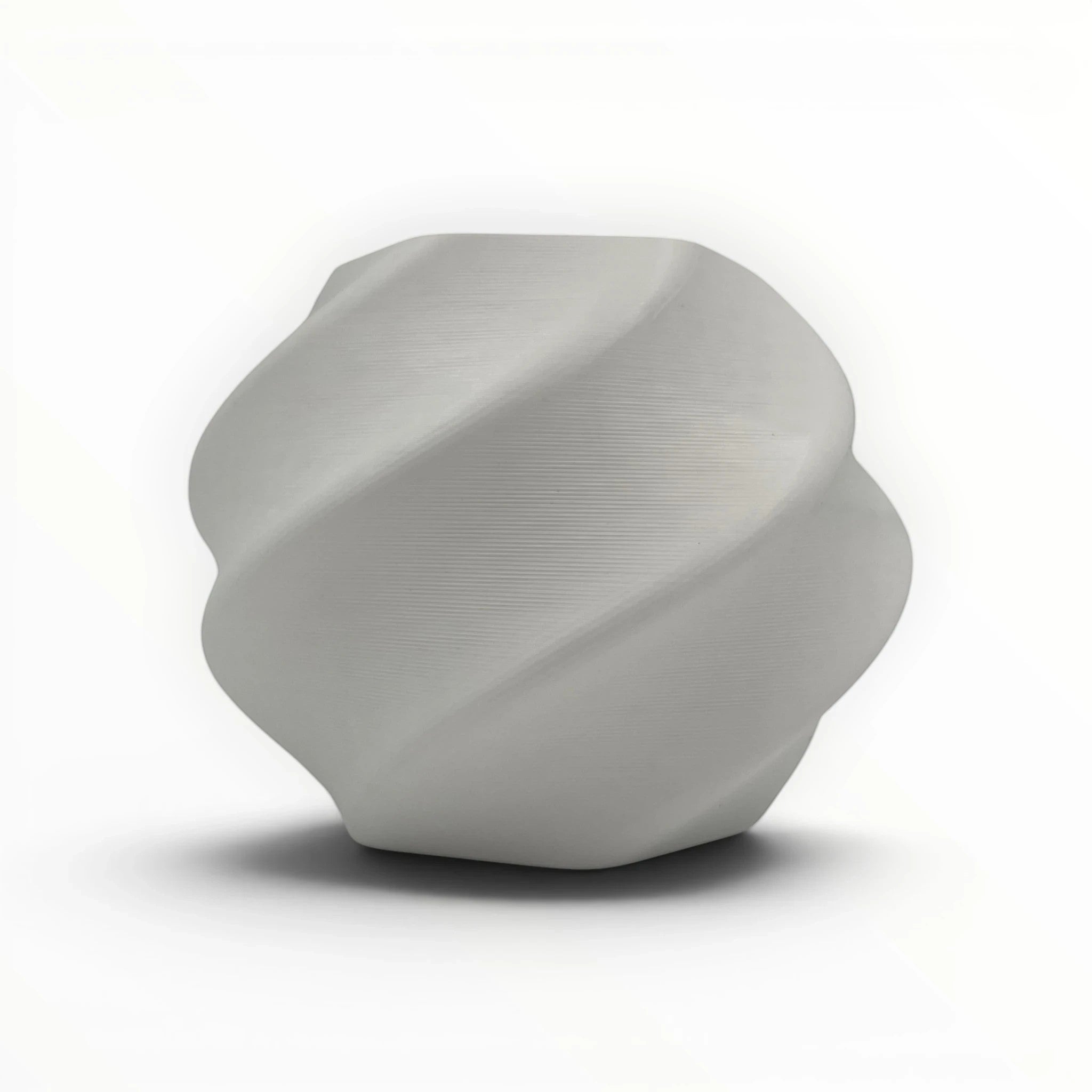 Templast white PLA Pro 3D printing filament, 1.75mm diameter, with a smooth, durable finish and enhanced mechanical strength.